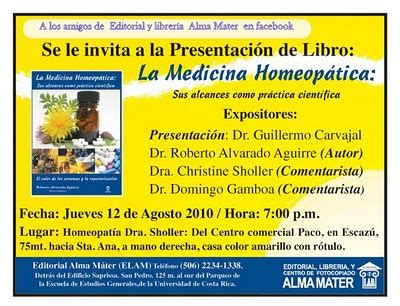 5 libras de peces con carne blanca firme (puede ser. ANFORA DEL LIBRO COSTARRICENSE: PRESENTACIÓN DEL LIBRO DE HOMEOPATÍA DEL DR.ROBERTO ALVARADO AGUIRRE