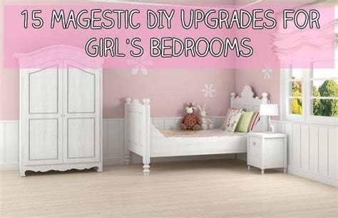 The trick to creating a lovely bedroom when square footage is limited is to make smart use of the space you do have, keep furnishings scaled to. 15 Majestic DIY Upgrades For Girl's Bedrooms