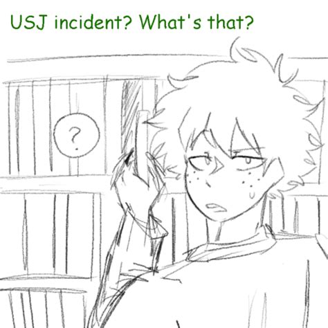 The incident took place on january 9, 2021, near the 1500 s. "Don't wake me up." | Sooo... how was the USJ incident?