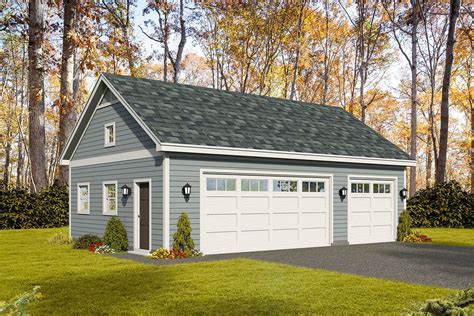 6 car garage plans flanek co. Plan 68577VR: Carriage House with 3-Bay Garage in 2020 ...