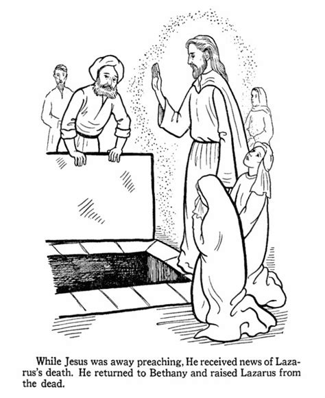 Then jesus said, lazarus, come out! lazarus came out of the tomb. 264 best images about Kids - Miracles of Jesus on ...