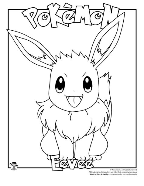 Maybe you would like to learn more about one of these? Eevee Coloring Page | Woo! Jr. Kids Activities | Pokemon ...