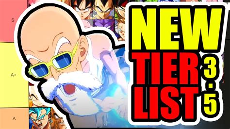 The teams currently with a tier list are super/extreme of 'color' types, super/extreme in general. (DBFZ - 3.5 TIER LIST) | WHOS THE BEST CHARACTER ...