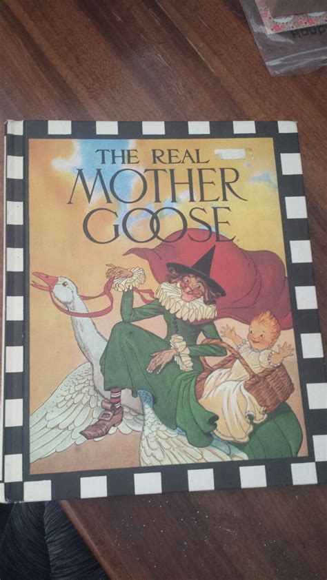 The pictures are absolutely beautiful and. the real mother goose | Books a million, My books, Book cover