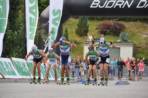 Han hadde fri teknikk som sin spesialitet. Toppidrettsveka in Norwegen: Bjoergen und Northug ...