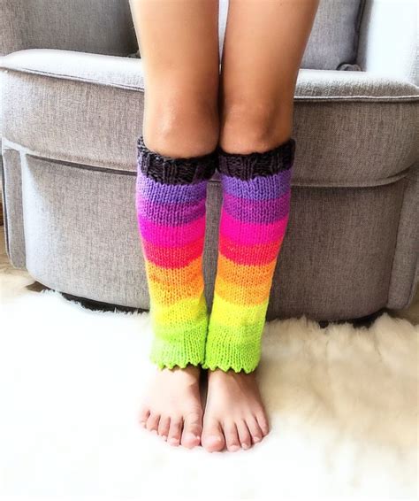 Read customer reviews, discover product details and more. Rainbow leg warmers kids, multicolor stripes leg warmers ...