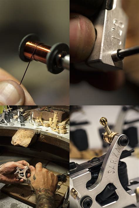 Needle nose pliers, knife, philips head screwdriver parts: Handmade tattoo machines | www.sarkatattoo.com | photo by ...