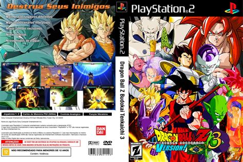 The first dbz tenkaichi 3 mods were mods which replaced the background music of the american and european versions of the game by the original dragon ball sound tracks used by the japanese version of the game named dragon ball z. hotel rom: Dragon Ball Z Budokai Tenkaichi 3 - Versão Português BR PS2