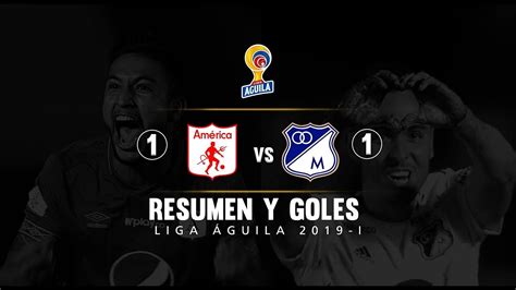 America vs millonarios, se enfrentan este sabado 24 de abril por los cuartos de final de la liga betplay en el estadio pascual guerrero a las 15:30pm hora de colombia. América vs Millonarios resumen y goles del empate 1-1 ...