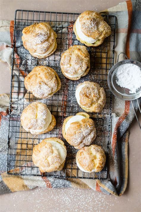 Combine all three ingredients in a bowl and whisk together until everything is fully incorporated. Cream Puffs Recipe - Culinary Hill