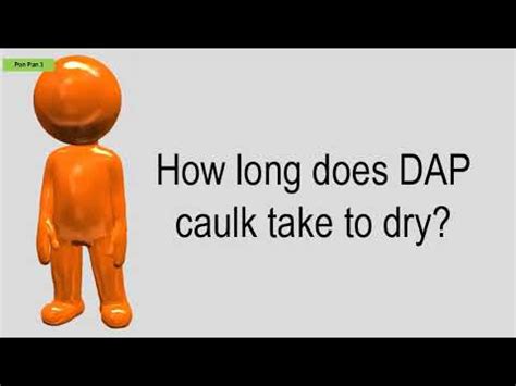 Содержание how long does bondo take to dry without hardener? How Long Does DAP Caulk Take To Dry? - YouTube
