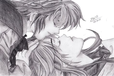 Fotos de parejas en dibujos. Beso en la frente | Dibujos de amor de pareja, Dibujos de ...