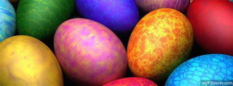 Spice up your social media profile. Easter Eggs-3 Facebook Cover | Timeline Cover | FB Cover