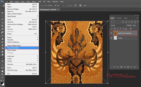 Inilah salah satu hasil desain baju yang terbuat dari photoshop cs2. Tutorial Mudah Desain Baju Batik Pria dengan Photoshop ...