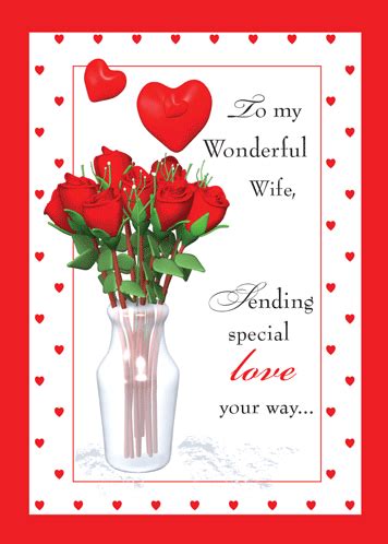 My wife, who loves jewelry, by this time had several off the tray comparing them. Red Roses For Your Wife. Free Family eCards, Greeting ...