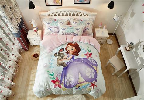 Princess toddler bed sofia the first bedroom drapery panels disneys. Disney Junior Sofia the First Princess Little Girl Bedding ...