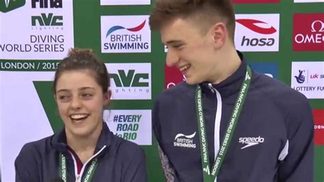 13 hours ago · britain's tom daley and matty lee edged out hot favourites china to win gold in the men's synchronised 10m platform diving at the tokyo olympics on monday. SILVER MEDAL: Matty Lee & Georgia Ward at the FINA/NVC ...