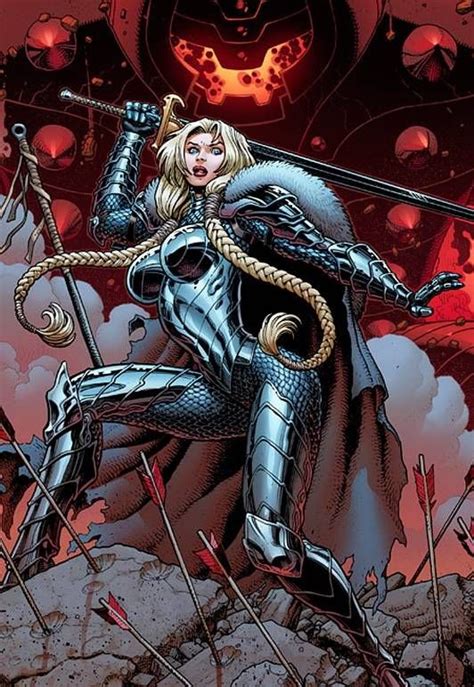 During her battle with hela in hel, valkyrie's life is saved by the sacrifice of a blonde valkyrie more closely resembling the brunnhilde from the comics. Pin on Valkyrie & Aragon - Marvel
