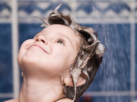 At bathtime, we put the tub in the stall shower and fill it up with the shower head. When will my child be ready to shower instead of bathe ...