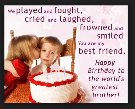 Happy birthday brother and friend. Top 55 Happy Birthday Messages for Brother from Sister ...