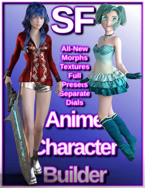 I would also appreciate credit, whether by email or by website. SF Anime Character Builder | 3D Models and 3D Software by ...