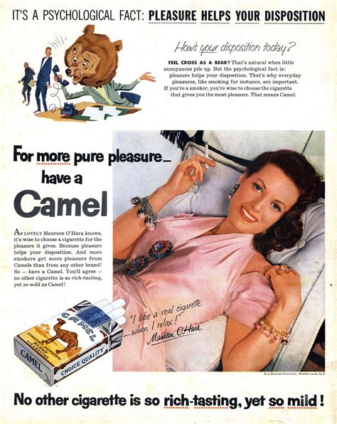 ''joe camel is dead,'' he said. She Sells Smokes: 30 "Women-Only" Vintage Tobacco Ads ...