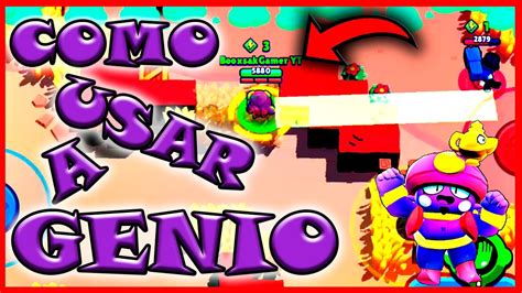 Cómo usar a rico en brawl stars. COMO USAR A GENIO - BRAWL STARS - YouTube
