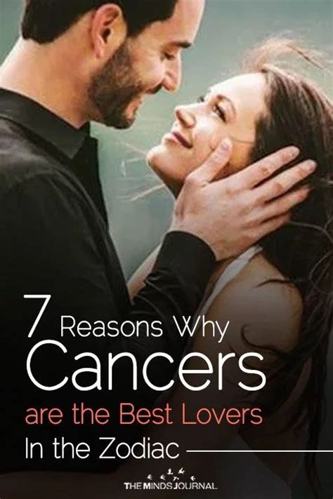 Cancer men will be romantic and courtly, lavishing you with gifts and coy praise. 7 Reasons Cancers are the Best Lovers In the Zodiac ...