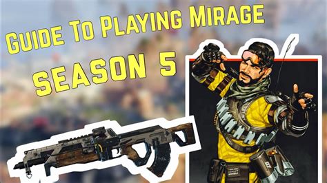 A short tutorial on how to fix apex legends from randomly crashing on pc / windows 10. Apex Legends - Mirage Tips and Tricks in Season 5! - YouTube