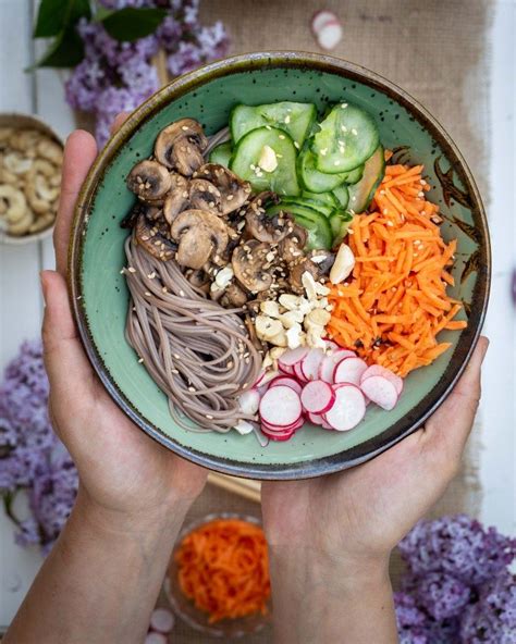 Je fais du kimuchi à la japonaise. Nouilles Sobas aux Légumes et Sésame (Salade Vegane ...