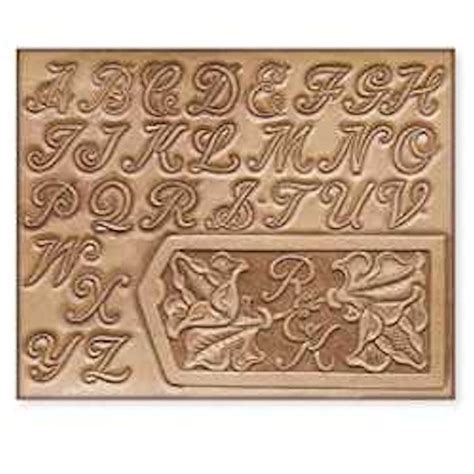Letter carving wood is bar far one of my most favorite parts of my work. 1" Craftaid Plastic Alphabet Template 72283-00 in 2020 ...