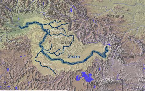 This is a list of bridges and other crossings of the snake river, from the columbia river upstream to its sources. Fil:Snake river map.jpg - Wikipedia