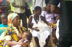 breastfeeding ghana africa women nursing silent leading yet boobs baby public feed babies
