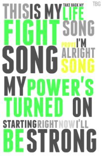 Lyrics © bmg rights management. Picture | Fight song lyrics, Lyrics to live by, Song quotes