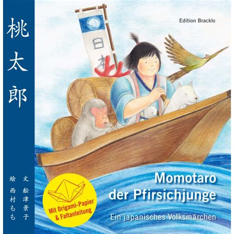 Als erwachsener geht er auf abenteuerfahrt, um die menschen vor ungeheuern zu beschützen. Momotaro der Pfirsichjunge - Ein japanisches Volksmärchen ...