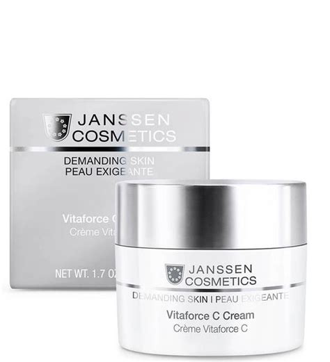 Le linee corpo e viso sviluppate da janssen cosmetics non sono solo innovative, ma propongono un nuovo approccio globale in chiave tecnologica alla cura della pelle. Janssen Cosmetics Crème Vitaforce C 50ML | Beautymall ...