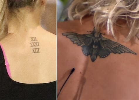 Yes, she does, which has their (kaley and ryan) wedding. Kaley Cuoco wedding date, moth tattoo before and after PIC