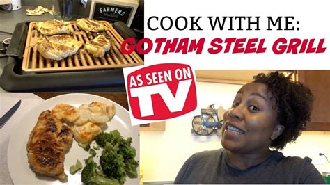 Get the best deal for gotham steel grills & griddle pans from the largest online selection at ebay.com. COOK WITH ME/ GOTHAM STEEL GRILL/AS SEEN ON TV - YouTube