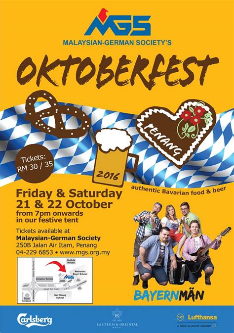 File appropriate documents with the companies commission of malaysia and receive stamps comment: Oktoberfest by Malaysian German Society - British Expats