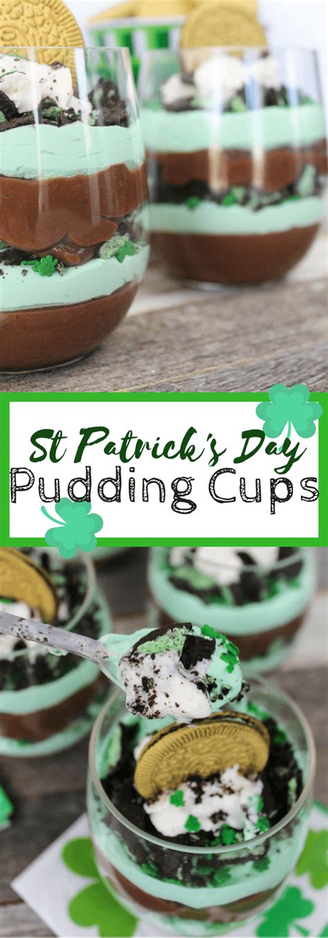 St Patrick's Day Pudding Cups | Recipe | St patricks ...