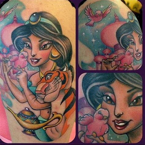 Aladdin genie tattoo | tattoos, genie tattoo, disney tattoos. Aladdin tattoo | Magic tattoo