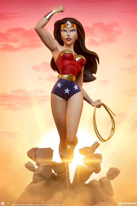 Последние твиты от wonder woman 1984 (@wonderwomanfilm). DC Animated Wonder Woman Statue by Sideshow - The Toyark ...