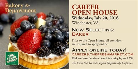 123 west piccadilly street, winchester, va 22601. Active Job Openings: Baker Job Openings in Winchester, VA