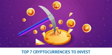 These are the top 10 cryptocurrencies that are most worthy of investment in 2021.rating the top cryptocurrency choices. Top 7 Best Cryptocurrencies To Invest In January 2021 (In ...