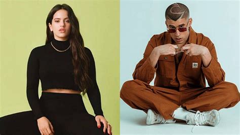 Rosalia's appearance was rumored but unannounced, and while the two are not known to be an item, they nuzzled intimately while performing the song, moving their faces closer and closer together for his second performance, bad bunny performed te deseo lo mejor solo atop an illuminated staircase. Bad Bunny desbanca a Rosalía