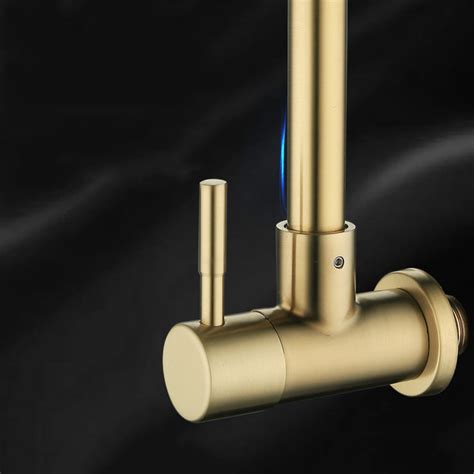 We did not find results for: Brushed Gold Kitchen Faucet Wall Mounted Rotatable ...