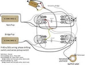 Prebuilt wiring upgrade kit with orange drop tone caps. P 90's pickups wiring diagrams - Yahoo Image Search Results | Guitar pickups, P90 pickup, Gibson ...