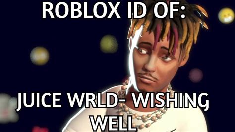 Below you'll find more than 2600 roblox music id codes (roblox radio codes) of most and trending songs of 2020. ROBLOX BOOMBOX ID/CODE FOR JUICE WRLD - WISHING WELL(FULL ...