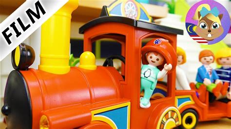 Anak tidak malu bercerita di depan kelas b. Filem Playmobil | KERETAPI TIDUR - Emma pemandu keretapi ...