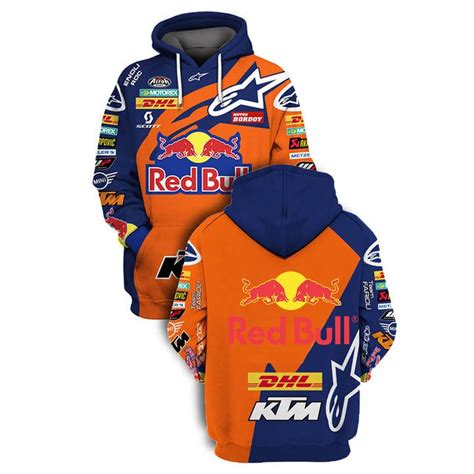 The official fan shop of red bull racing: red bull and ktm factory racing full printing shirt - the ...